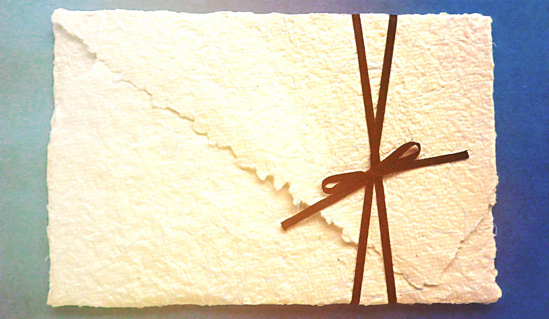 reciclagem artesanal de papel